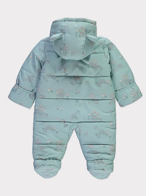 George Woodland Mouse Hooded Pramsuit