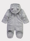 George Faux Fur Hooded Snowsuit