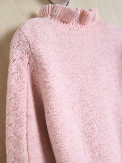 George Frill Neck Knitted Jumper