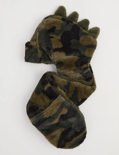 George Camouflage Hooded Scarf