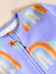 George Rainbow Dinosaur Fleece Sleepsuit and Toy Set