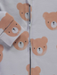George Teddy Zip Fasten Wadded Sleepsuit