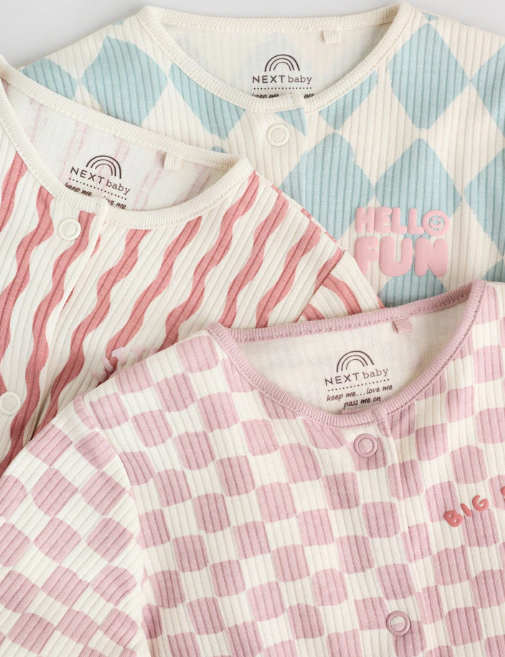 Next "Big Smiles" Sleepsuit