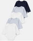 George pack of 5 Bodysuits
