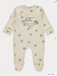 George Embroidered “Our first Mothers day” Sleepsuit