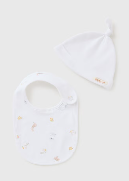 Matalan Bib & Cap Set