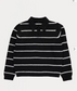 George Stripe Knitted Polo Jumper