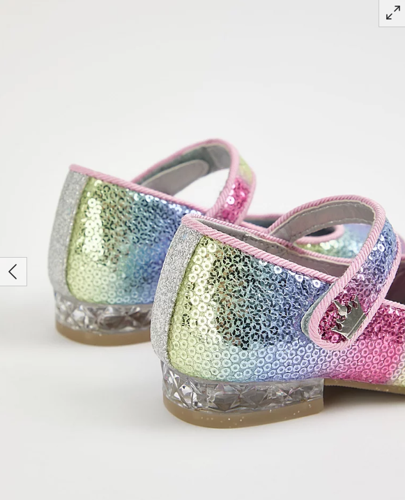 George Disney Princess Sequin Light Up Pumps