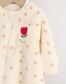 Next Sherpa Embroidered Tulip Sleepsuit
