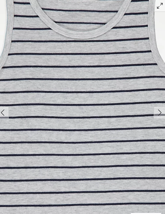 George pack of 5 Star and Stripe Vests