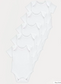 George pack of 5 White Short Sleeve Bodysuits