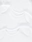 George pack of 5 White Short Sleeve Bodysuits