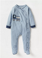 JUNIORS Embroided Tractor Sleepsuit