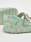 George Floral Daisy Double Buckle Strap Sandal