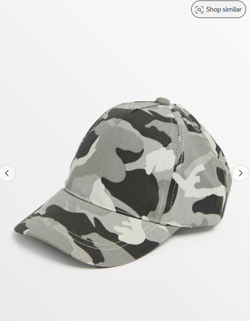 Tu Clothing Camo Print Ca
