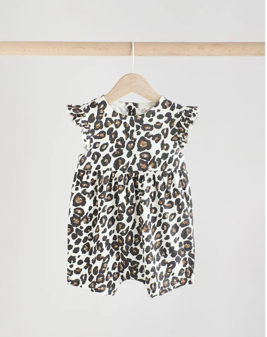 Next Cheetah Print Romper