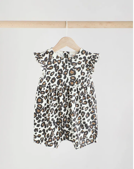 Next Cheetah Print Romper