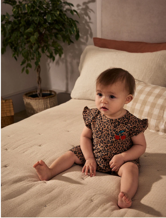 Next Embroidered Cherry Romper