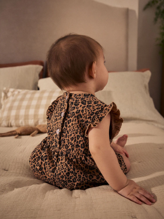 Next Embroidered Cherry Romper