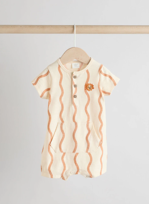 Next Waves Print Romper