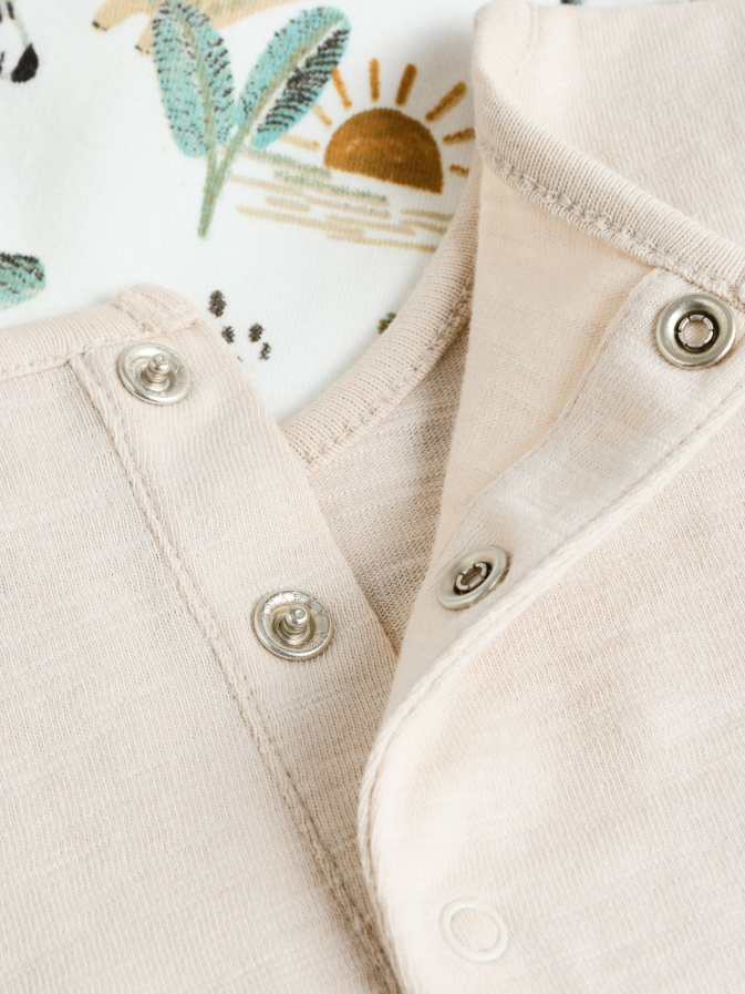Next Embroided Animal Shirt & Trouser Set