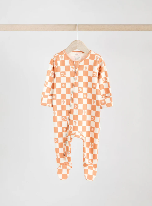 Next Checked Sleepsuit