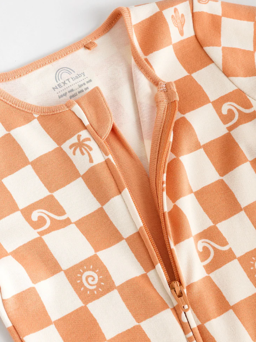 Next Checked Sleepsuit