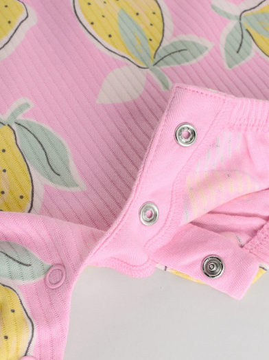 Next Lemon Print Romper