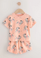 Next Zebra Print Shirt & Shorts Set