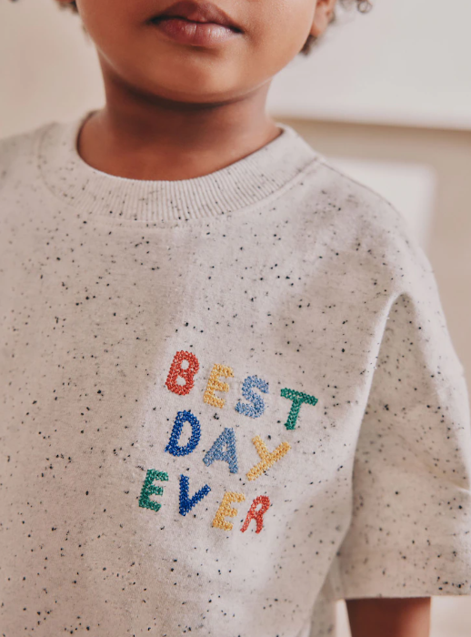 Next "Best Day Ever" Shirt & Shorts Set