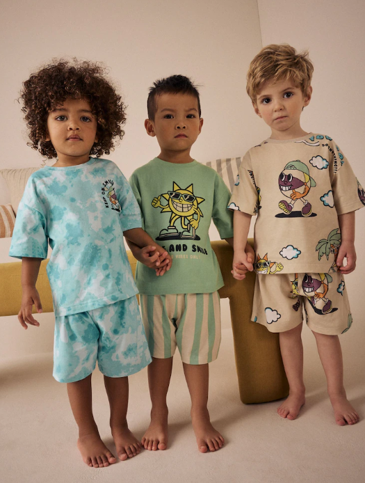 Next "See and Smile" Shirt & Shorts Set