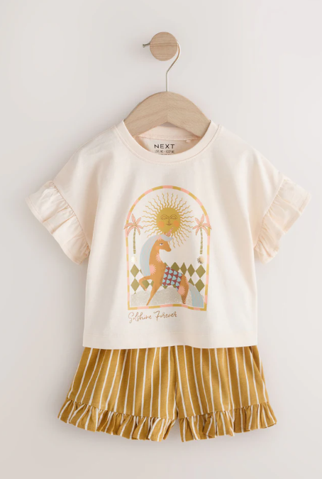 Next Shirt & Shorts Set