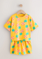 Next Pineapples Print Shirt & Shorts Set