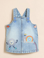 George "Little Angels" T-Shirt and Denim Pinafore Outfit