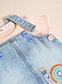 George "Little Angels" T-Shirt and Denim Pinafore Outfit