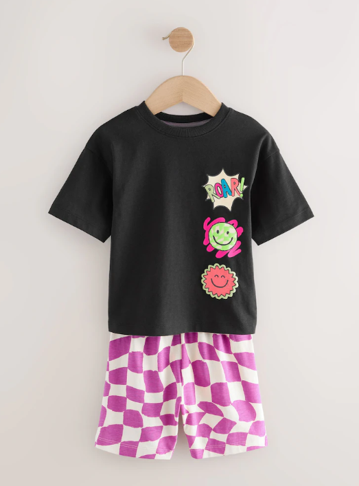 Next "Roar" Shirt & Shorts Set
