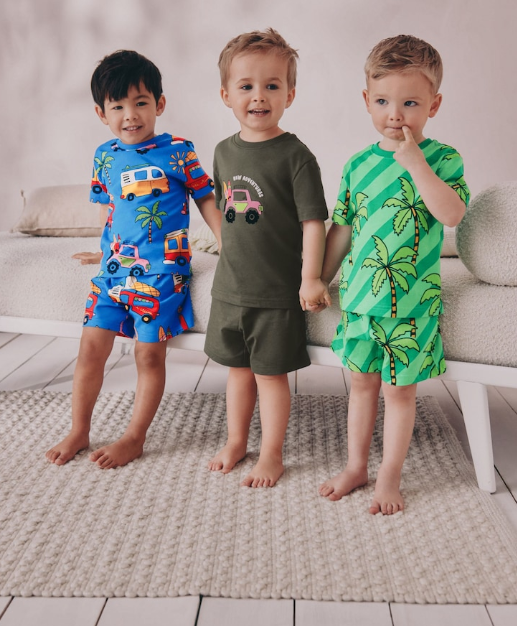 Next Palm trees  Shirt & Shorts Set