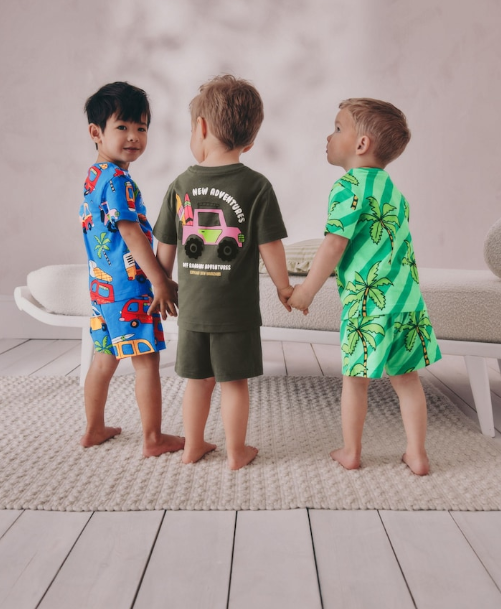 Next Palm trees  Shirt & Shorts Set