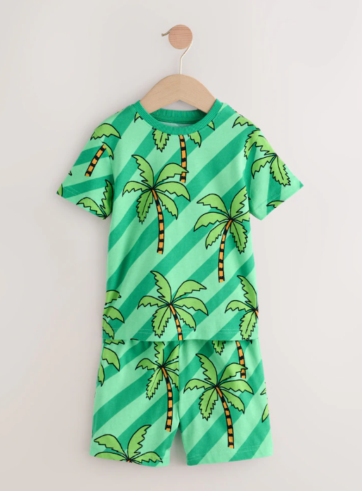Next Palm trees  Shirt & Shorts Set