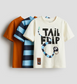 H&M Pack of 3 "Tail Flip" Shirts
