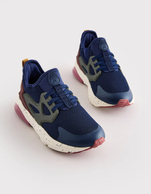 Next Fastening Elastic Lace Trainers
