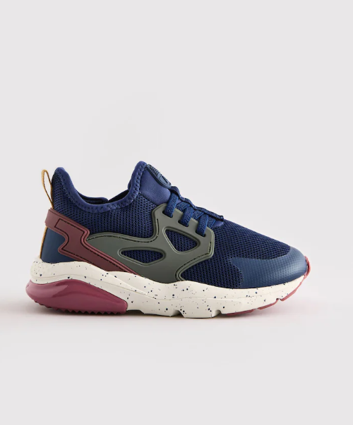 Next Fastening Elastic Lace Trainers