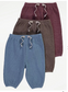 George Pack of 3 Trousers