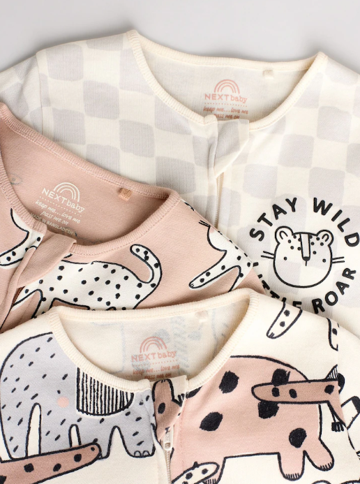 Next "Little Roar" Sleepsuit