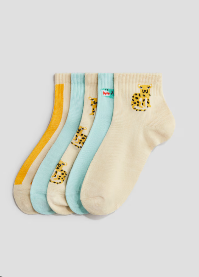 H&M Pack of 5 Ankle socks