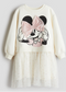H&M Sweat Dress with Tulle Skirt
