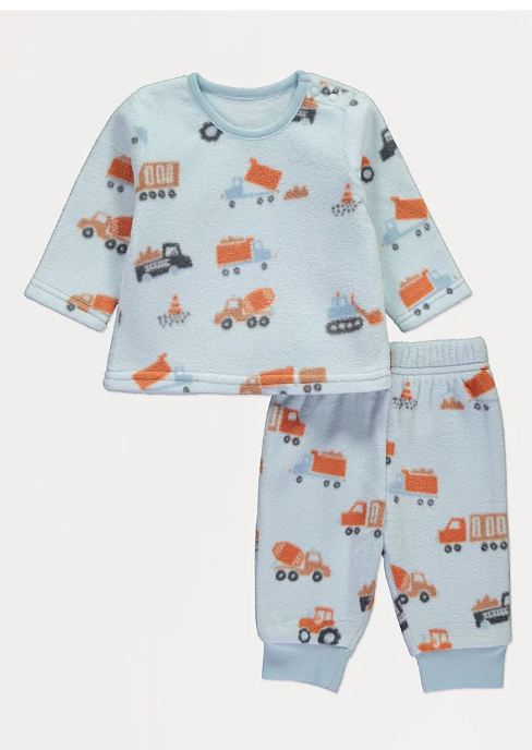 George Digger Fleece Shirt & Trouser Set