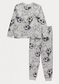 George Football Print Fleece Shirt & Trouser Set
