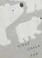 George Reversible Polar Bear Sleeping Bag