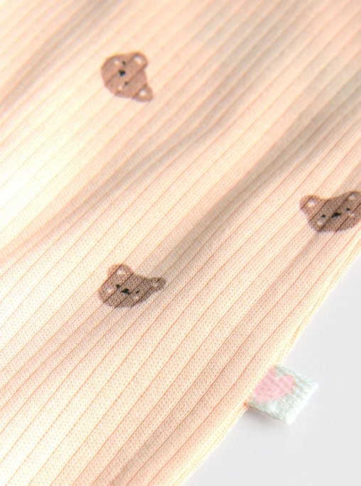Next Embroidered Bear Sleepsuit